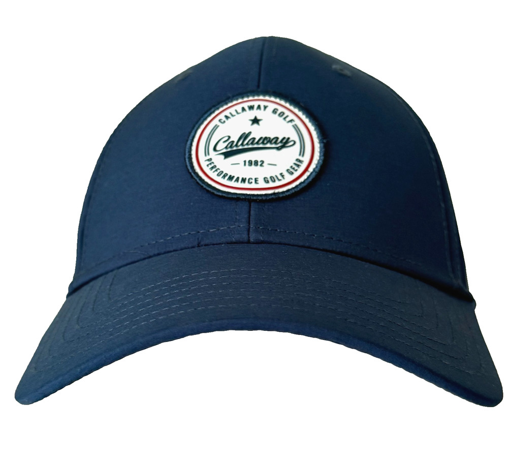 Callaway Golf 1982 Performance Golf Gear Snapback Hat Navy Adjustable Cap